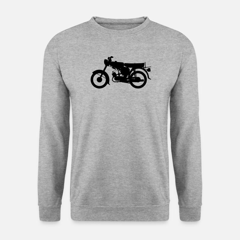 S51 Silhouette - Unisex Pullover - Weißgrau meliert