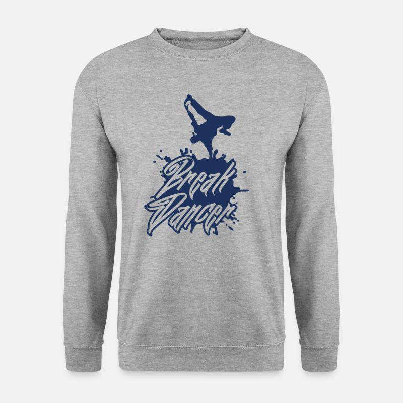 Break Breakdancer Breakdancing Breakdance Dance - Sweat-shirt Unisexe - gris chiné