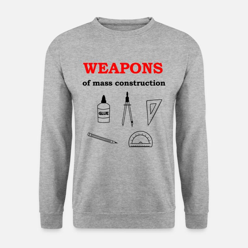 architect - Unisex Sweatshirt - salt & pepper