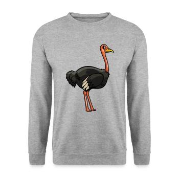 Bouquet cadeau d'amoureux doux prétendument drôle - Sweat-shirt Unisexe - gris chiné - Devant - Alina (178cm) & Michal (187cm)