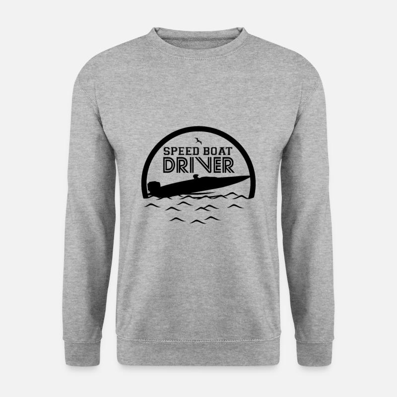 Speedboat - Unisex Sweatshirt - salt & pepper