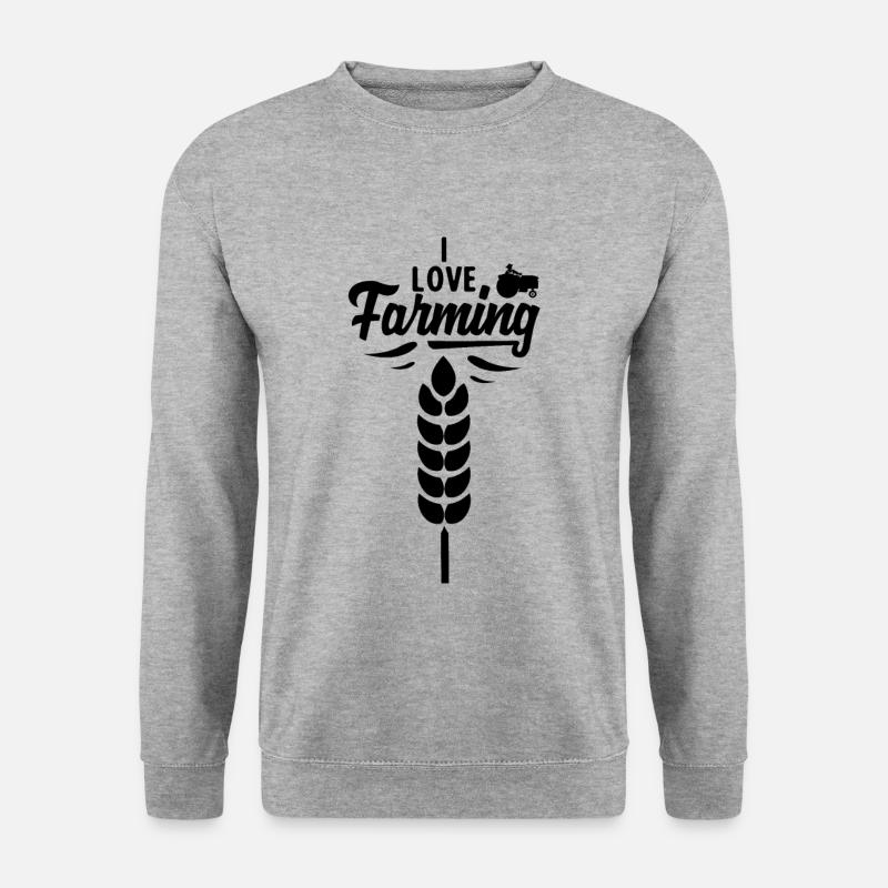 Bauer - Unisex Pullover - Weißgrau meliert