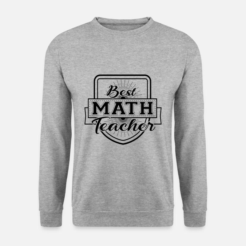 Lehrerin - Unisex Pullover - Weißgrau meliert