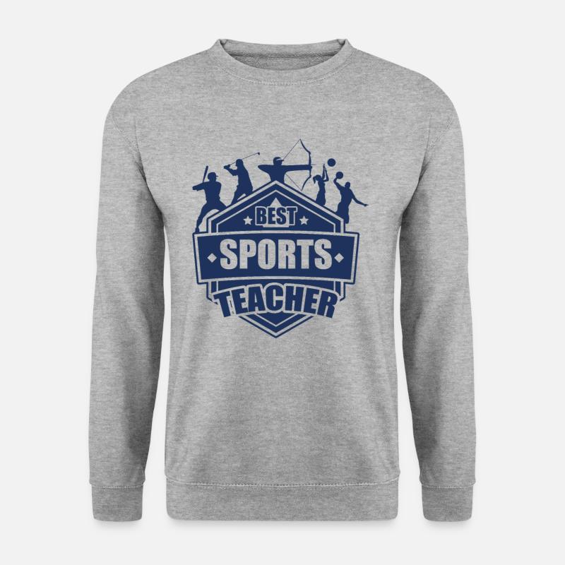 Enseignants enseignants enseignants - Sweat-shirt Unisexe - gris chiné