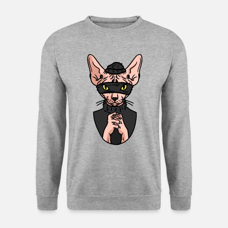 Cat Robber, Cat Robber - Unisex Sweatshirt - salt & pepper