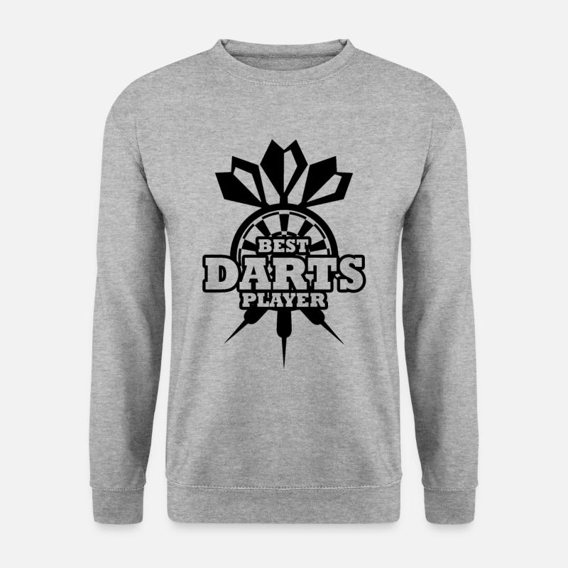 Fléchettes Fléchettes Fléchettes Fléchettes - Sweat-shirt Unisexe - gris chiné