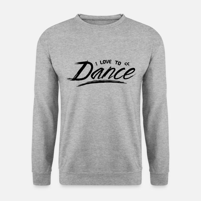 Tanz - Unisex Pullover - Weißgrau meliert