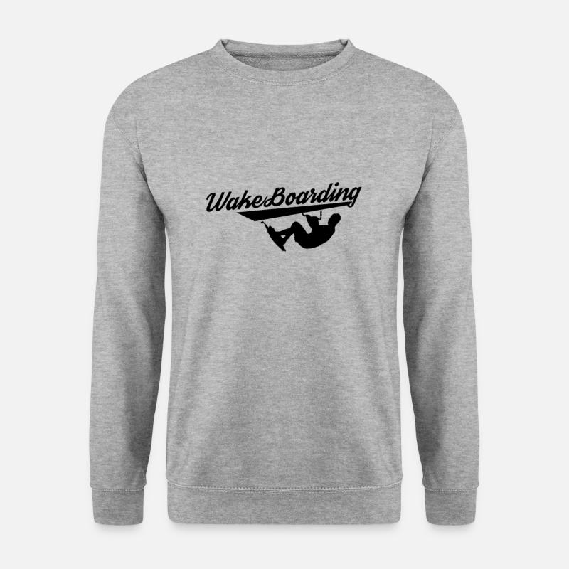 Wakeboard Wakeboard Wakeboard Wakeboard - Unisex Sweatshirt - salt & pepper