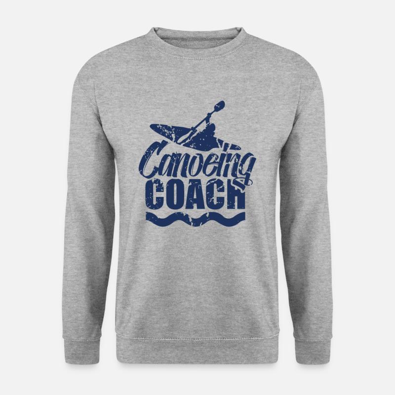 Kanute - Unisex Pullover - Weißgrau meliert