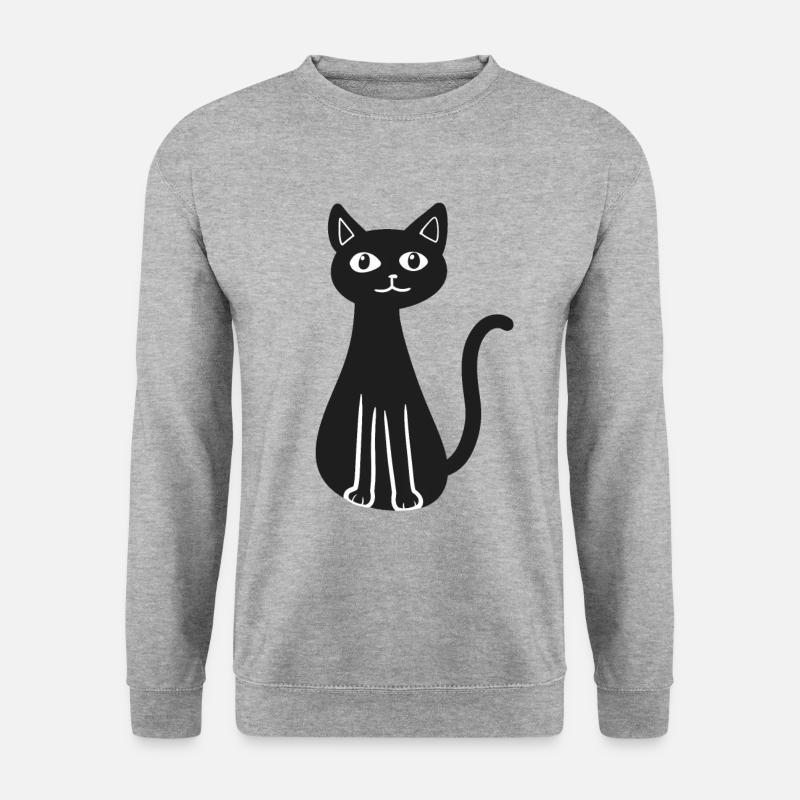 Cat Pets Animals - Unisex Sweatshirt - salt & pepper
