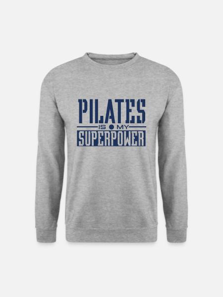 Pilates Trainer - Unisex Sweatshirt - salt & pepper