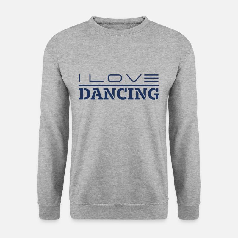 Tänzer Tänzer Tänzer Tänzer - Unisex Pullover - Weißgrau meliert