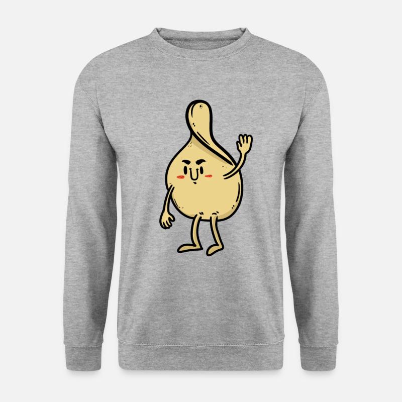 Hey chips! - Unisex Sweatshirt - salt & pepper