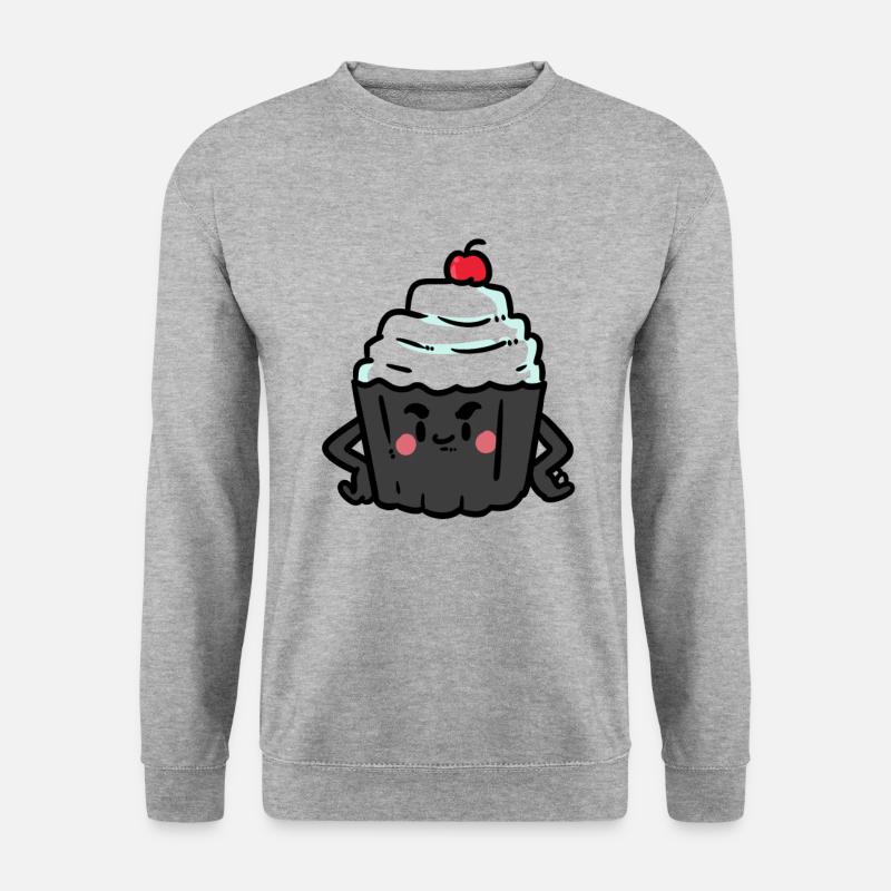Strict cupcake - Unisex Sweatshirt - salt & pepper