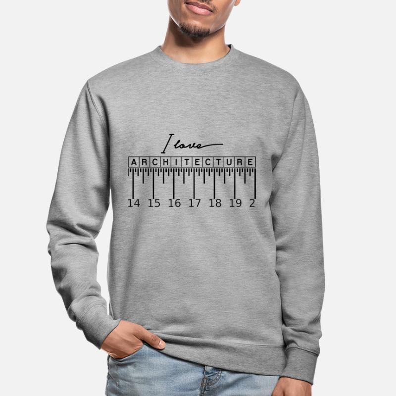 Architecte architecte architecte architecte Sweat-shirt Unisexe