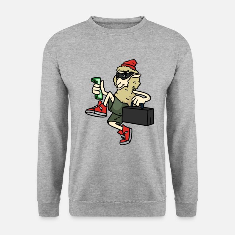 Robber Sheep Robber sheep - Unisex Sweatshirt - salt & pepper