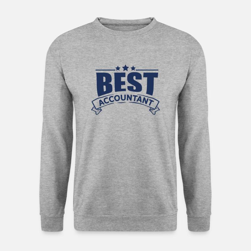 Buchhalter Buchhalter Buchhalter Buchhalter - Unisex Pullover - Weißgrau meliert