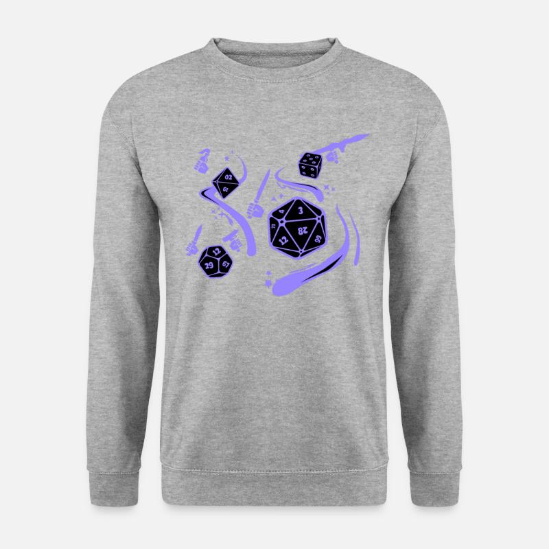 Cube Gift T-Shirt - Unisex Sweatshirt - salt & pepper