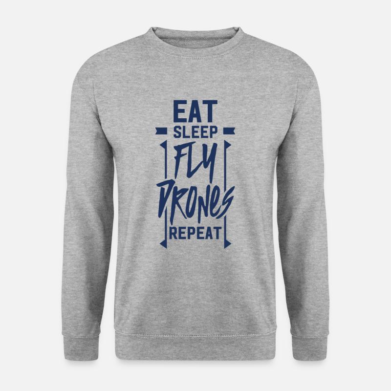 Drone Drone Drone Drone - Unisex Sweatshirt - salt & pepper