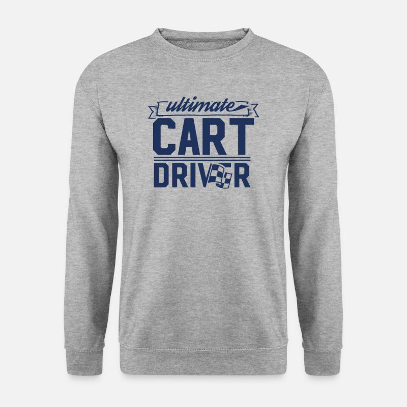 Driver Kart Driver Karts Go Karting Karting - Unisex Sweatshirt - salt & pepper