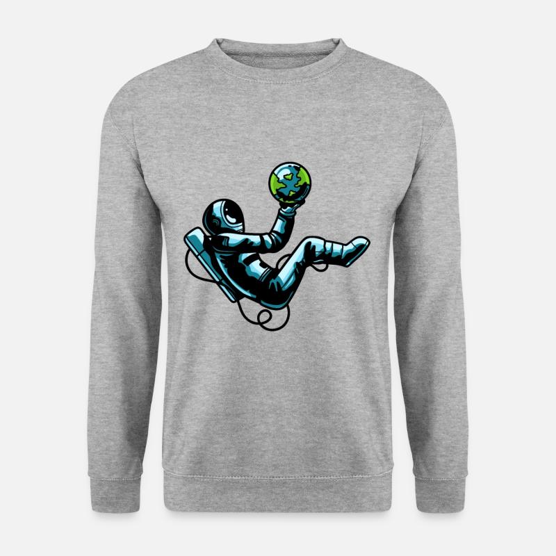 Astronaute Spaceman Space Astro Galaxy Space - Sweat-shirt Unisexe - gris chiné