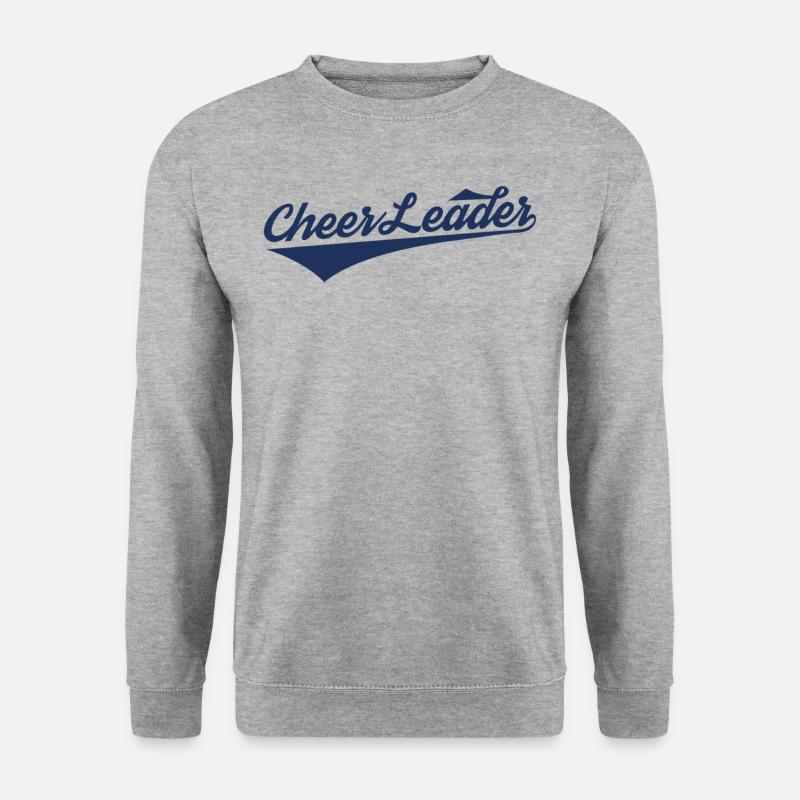 Cheerleading - Unisex Pullover - Weißgrau meliert