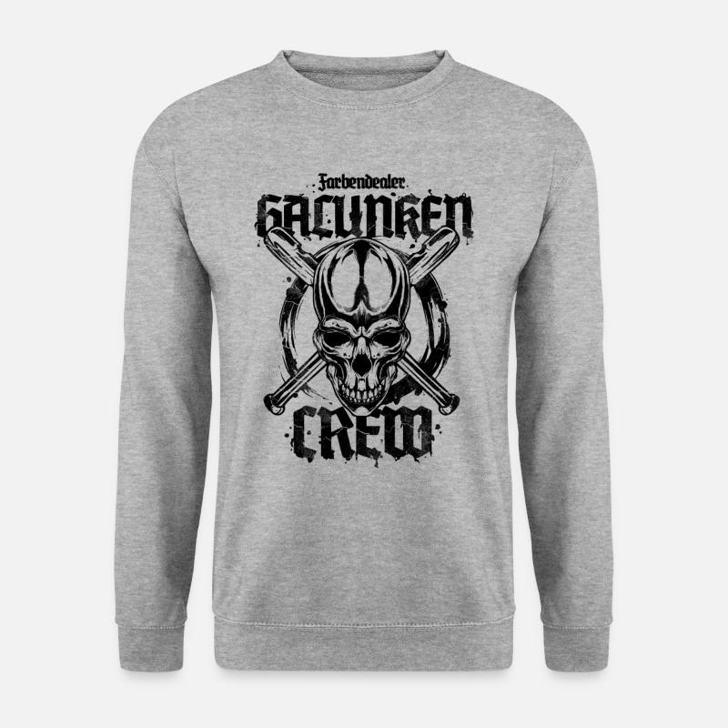 Scoundrels crew B - Unisex Sweatshirt - salt & pepper