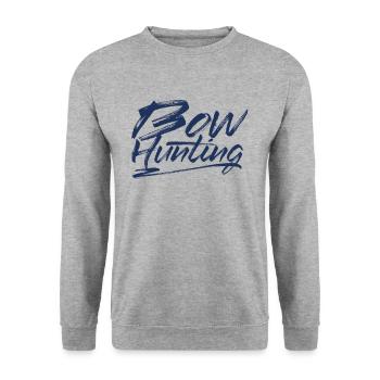 Bow hunters bow and arrow bow hunting bow hunters - Unisex Sweatshirt - salt & pepper - Front - Alina (178cm) & Michal (187cm)
