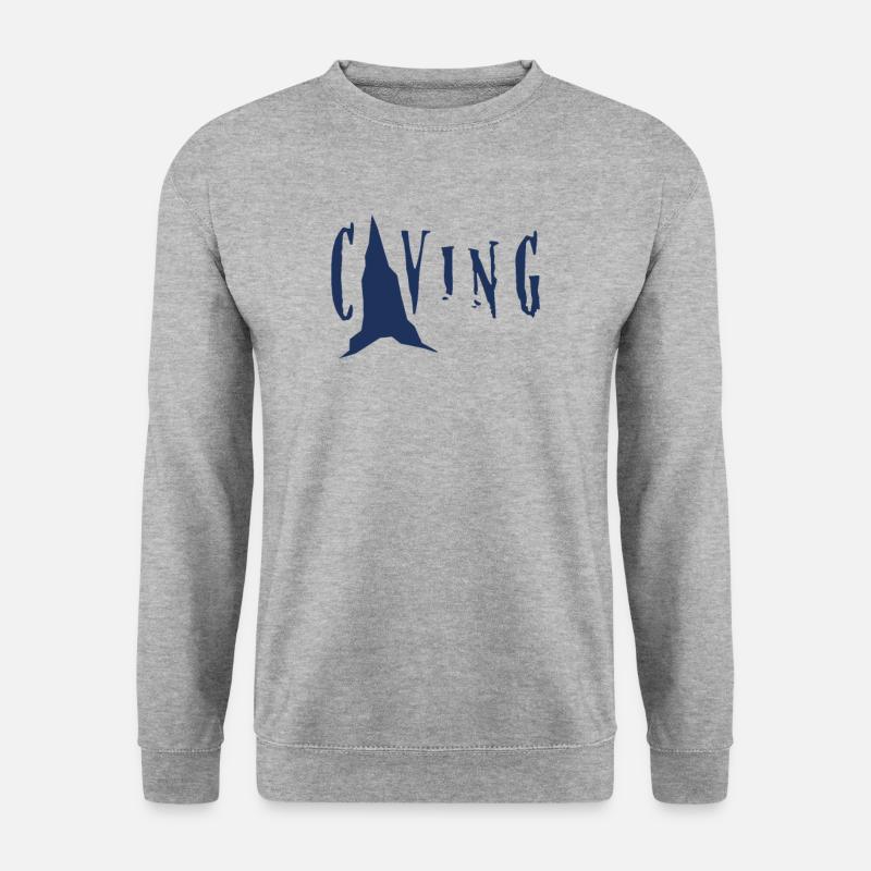 Cave explorer team - Unisex Sweatshirt - salt & pepper