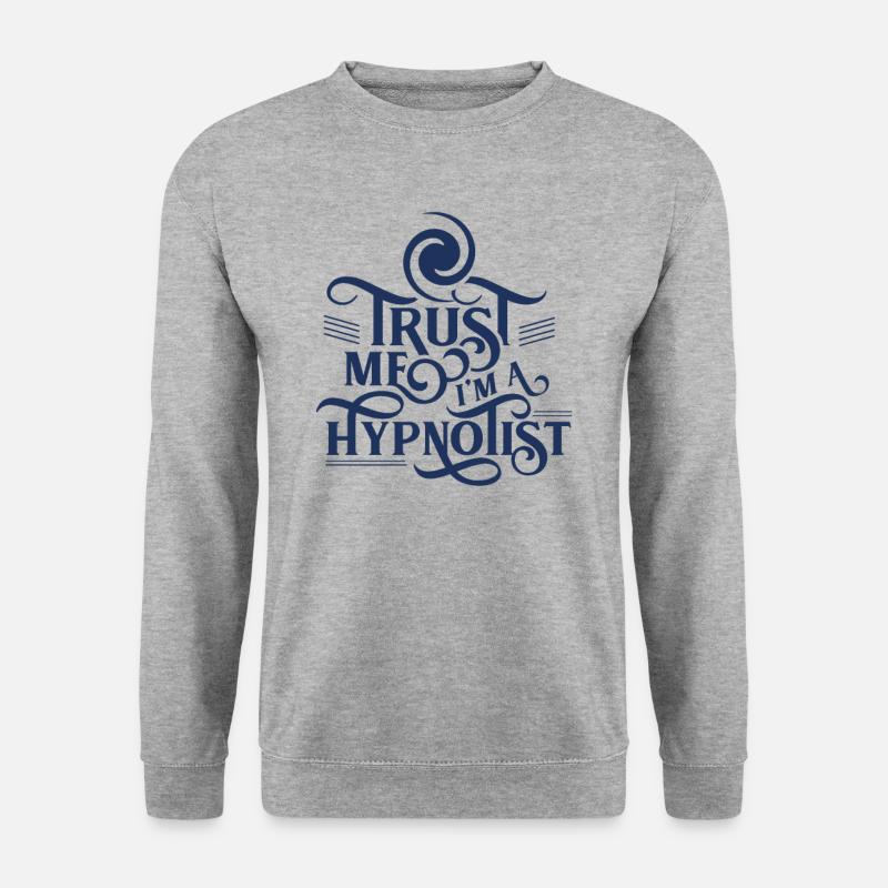 Team Hypnotist Hypnotic Hypnotize Hypnosis - Unisex Sweatshirt - salt & pepper