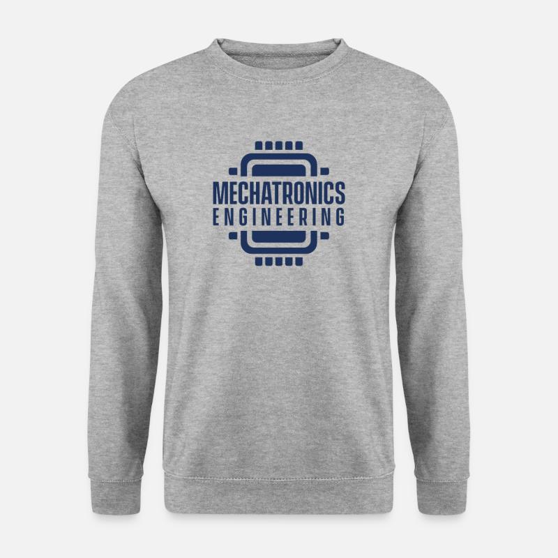 Mechatronik Ingenieur - Unisex Pullover - Weißgrau meliert