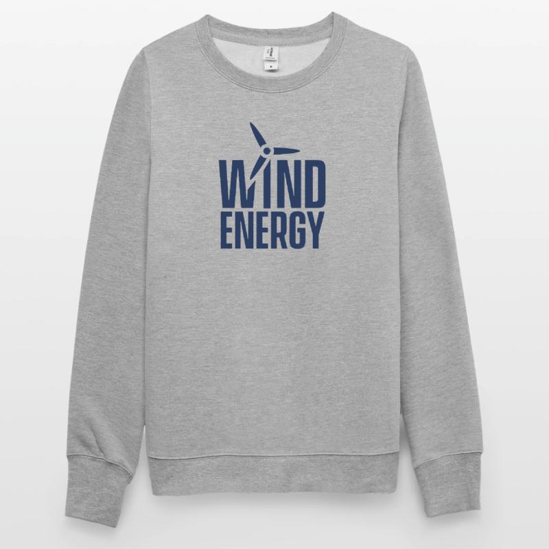 Éolienne éolienne énergie éolienne énergie éolienne éolienne Sweat-shirt Unisexe