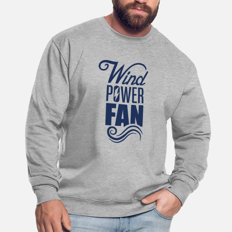 Éolienne éolienne éolienne éolienne énergie éolienne Sweat-shirt Unisexe