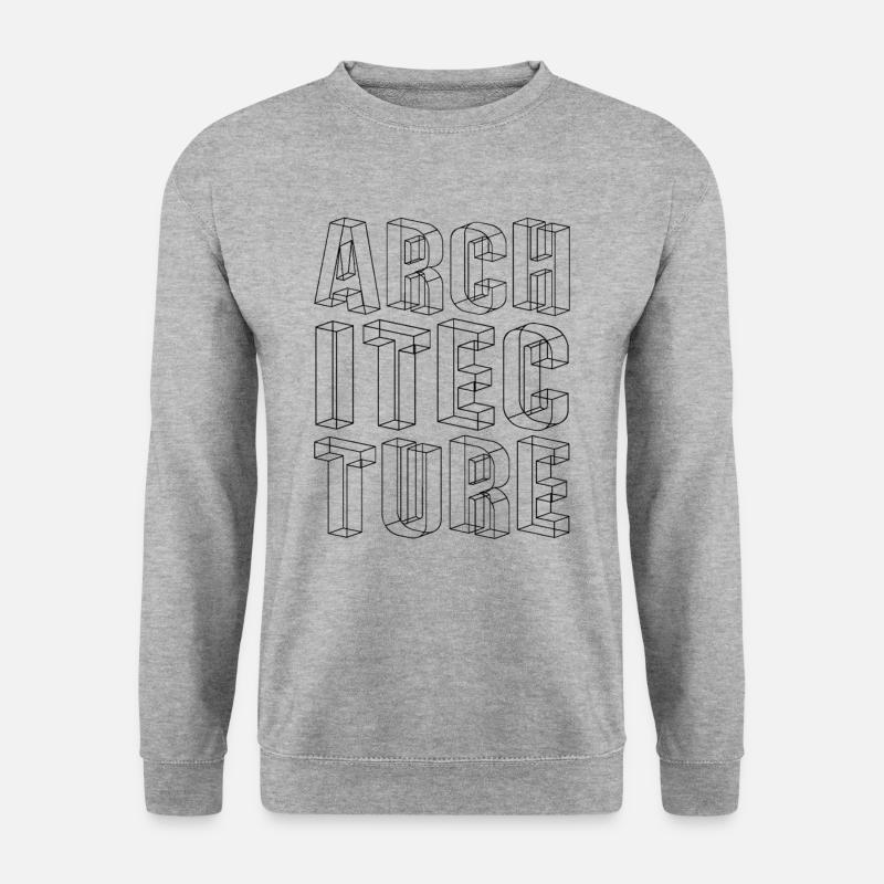 Architecture Architect Student Architect Profession - Unisex Sweatshirt - salt & pepper