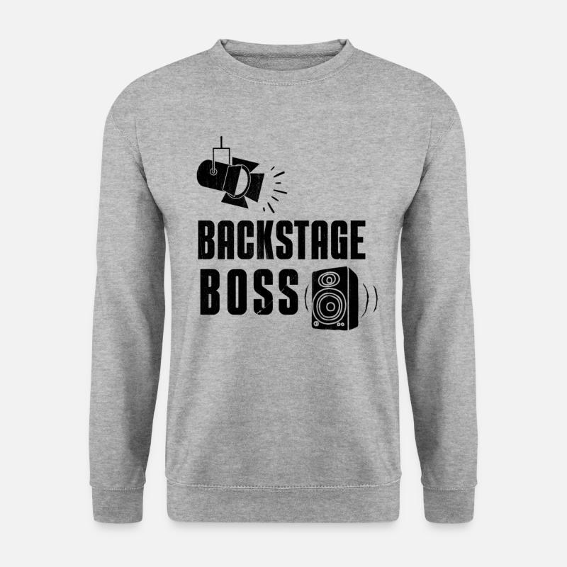 Technician Crew Backstage Boss Event - Unisex Sweatshirt - salt & pepper