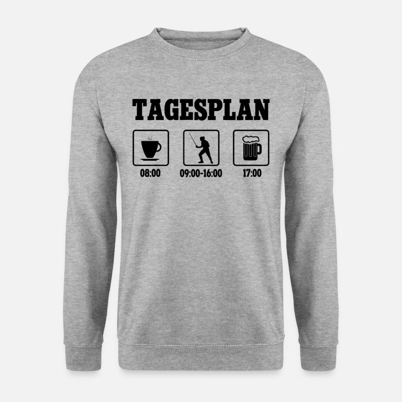 Fechten - Unisex Pullover - Weißgrau meliert