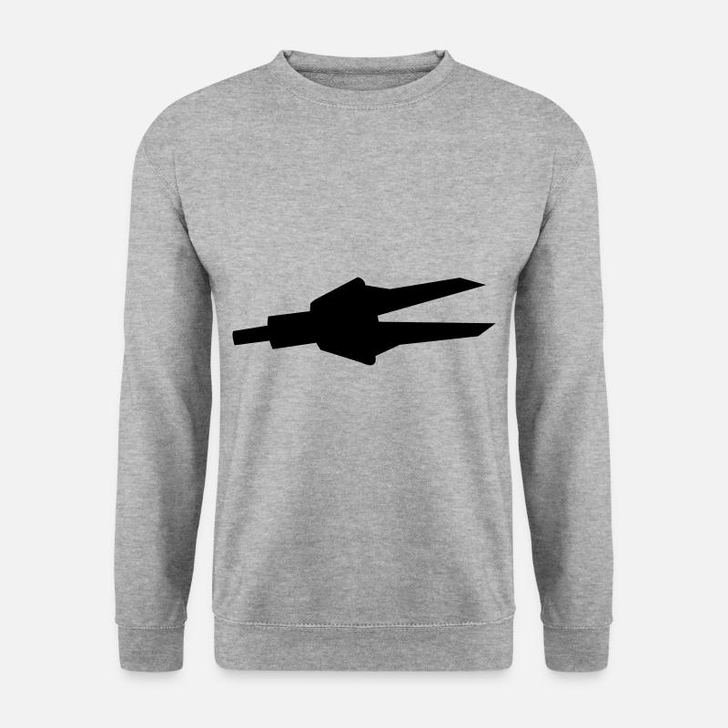 Feuerwehr Spreitzer - Unisex Pullover - Weißgrau meliert