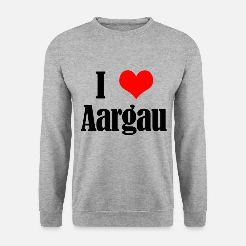 I love Aargau - Unisex Sweatshirt - salt & pepper
