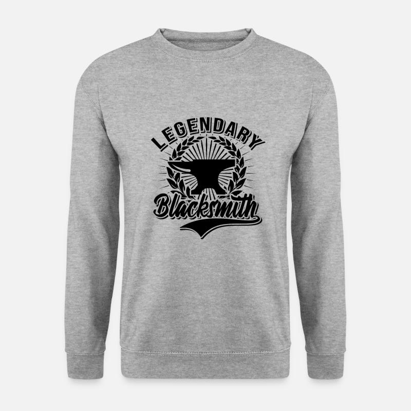 Legendary blacksmith. - Unisex Sweatshirt - salt & pepper