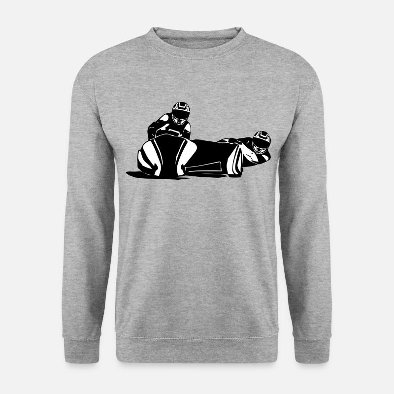 Sidecar Race - Sidecar Race - Course de Sidecar - Sweat-shirt Unisexe - gris chiné