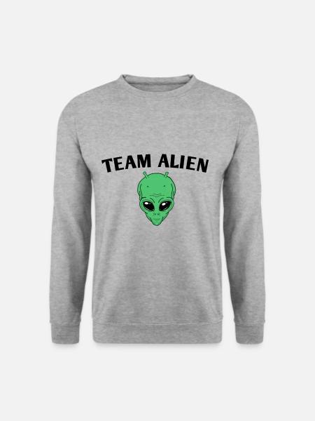Team Alien - Unisex Sweatshirt - salt & pepper