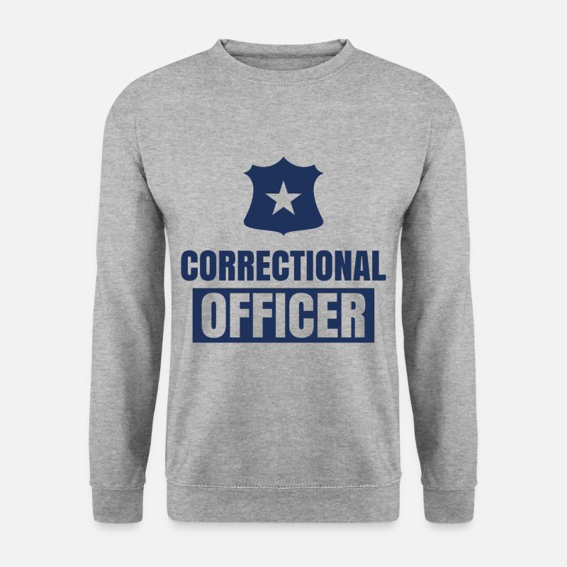 Prison Officer Prison Guard Prison - Unisex Sweatshirt - salt & pepper