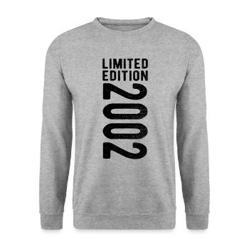 édition limitée 2002 - Sweat-shirt Unisexe - gris chiné - Devant - Alina (178cm) & Michal (187cm)