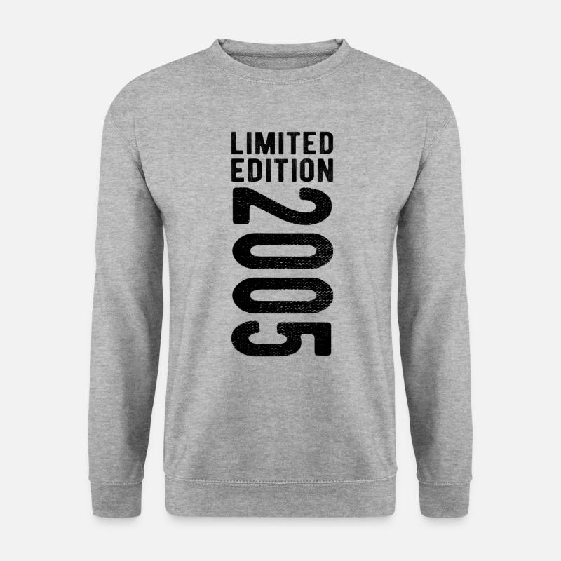 limited edition 2005 - Unisex Sweatshirt - salt & pepper