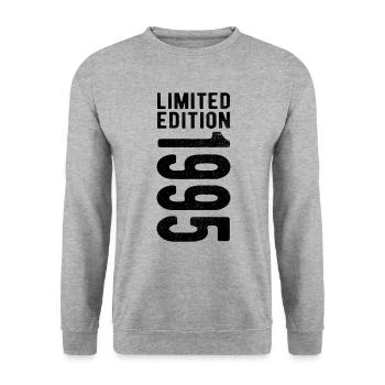 édition limitée 1995 - Sweat-shirt Unisexe - gris chiné - Devant - Alina (178cm) & Michal (187cm)