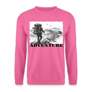 Adventure - Unisex Sweatshirt - pink - Front