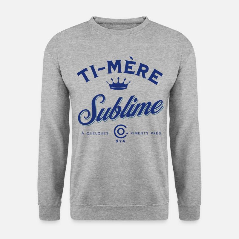 TE -MERE Sublime - Sweat-shirt Unisexe - gris chiné
