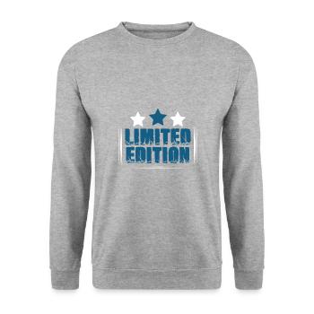 Limited Edition - Sweat-shirt Unisexe - gris chiné - Devant - Alina (178cm) & Michal (187cm)