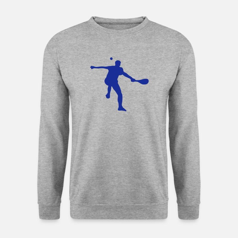 Pelota Abbildung 6 - Unisex Pullover - Weißgrau meliert
