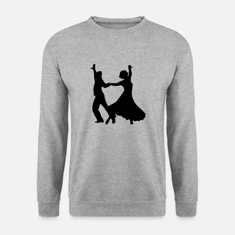 Dance dance dance couple - Unisex Sweatshirt - salt & pepper